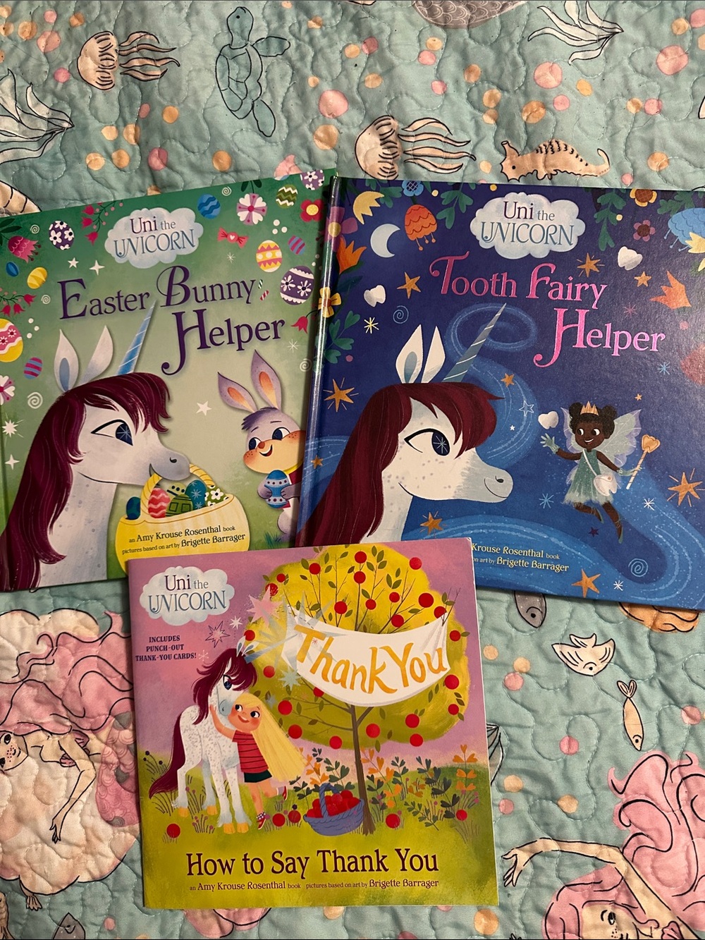 Uni the Unicorn - Easter Bunny, Tooth Fairy Helper & How to Say Thank you
